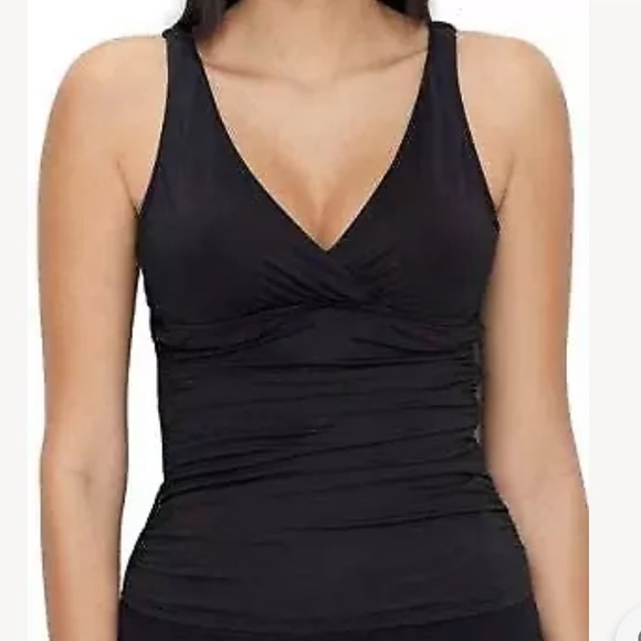 Lauren Ralph Lauren Beach Club Tankini Swim Top - Picture 4 of 10